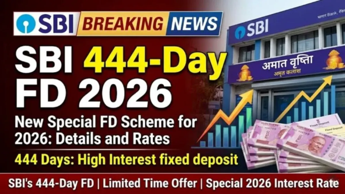 SBI 444-Day FD Scheme